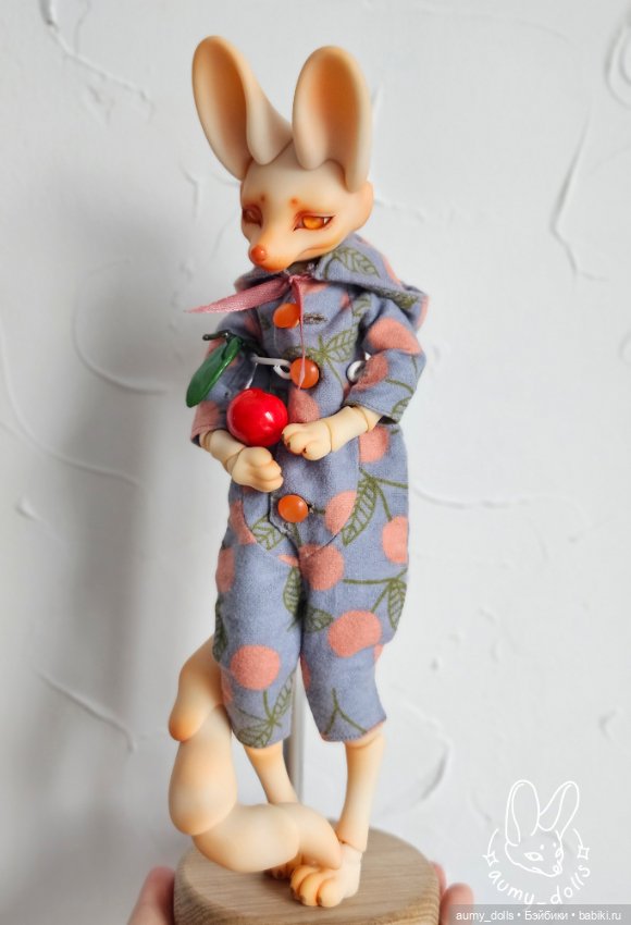 🍂 Осенняя Лисичка 🍂 — Авторские шарнирные куклы своими руками: лепка (фото 4)