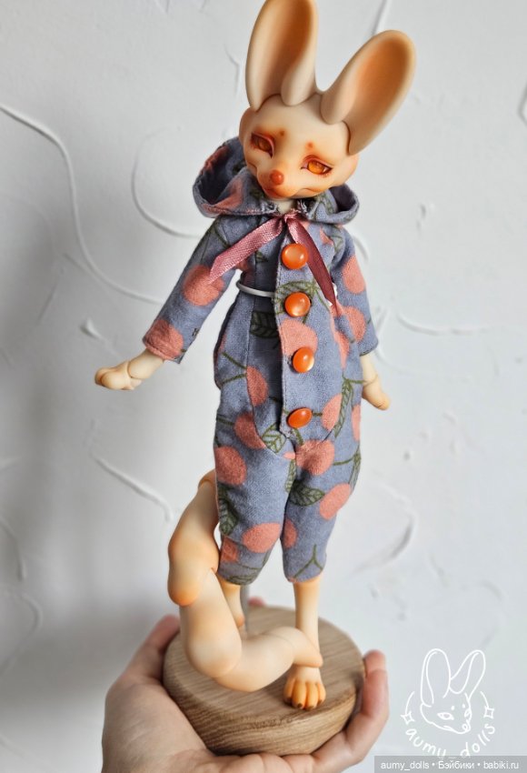 🍂 Осенняя Лисичка 🍂 — Авторские шарнирные куклы своими руками: лепка (фото 2)