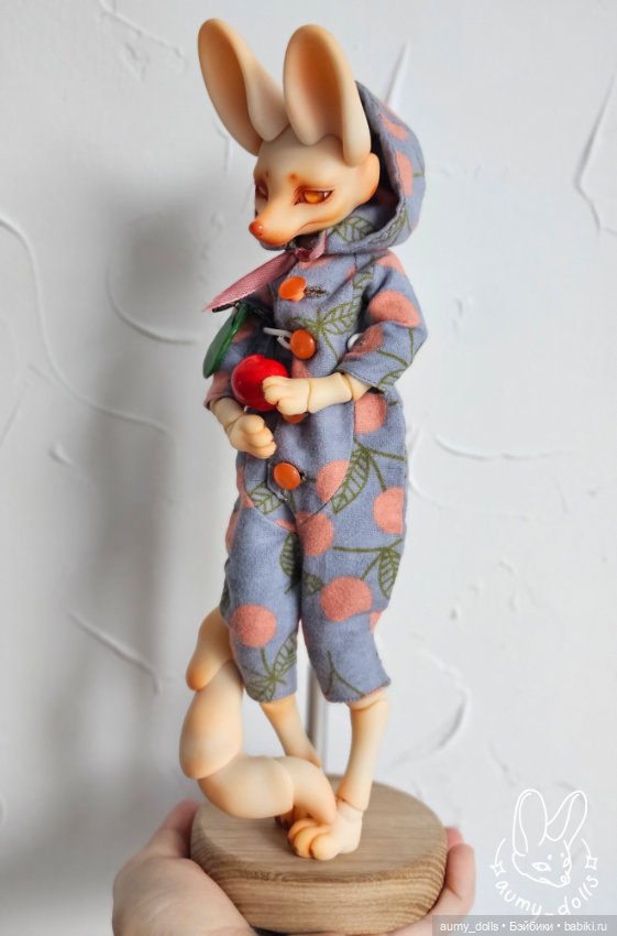 🍂 Осенняя Лисичка 🍂 — Авторские шарнирные куклы своими руками: лепка (фото 3)