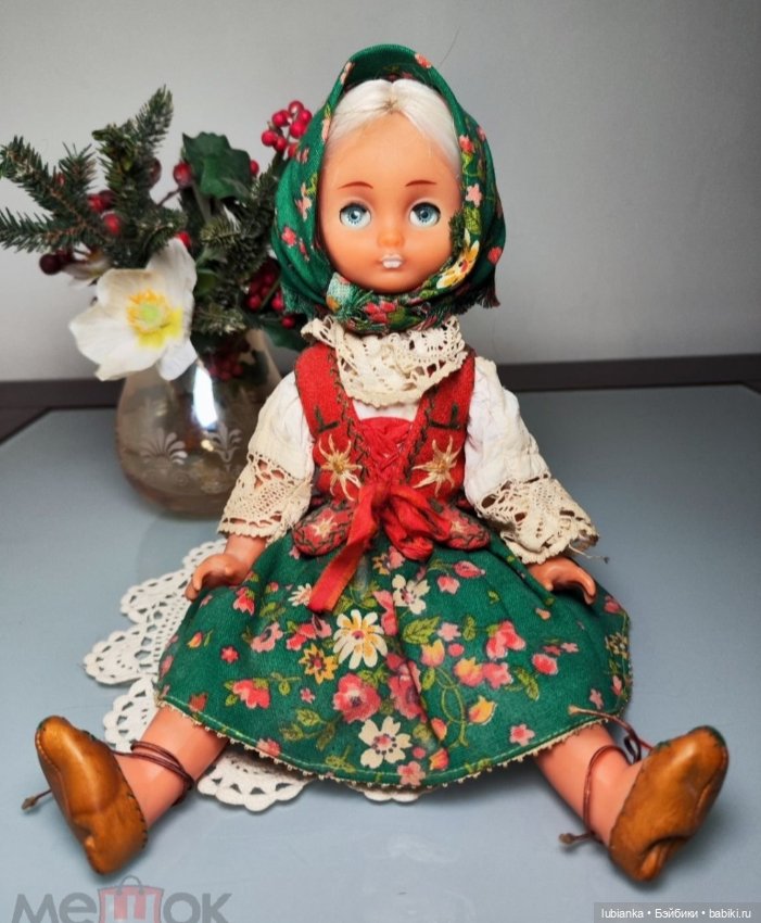 Несмеяна Сильвия — Винтажные куклы ГДР (Немки): Бигги (фото 3)