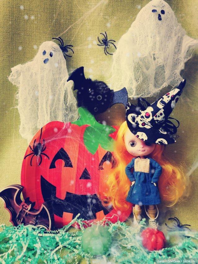 Бууу! Тыквенный спас)) — Домашние фото авторских кукол: личные коллекции (фото 3)