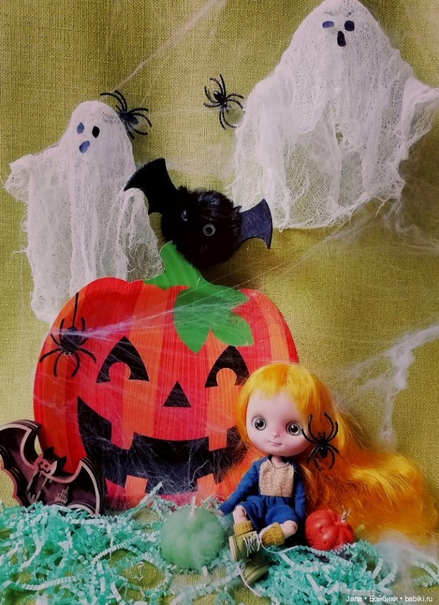 Бууу! Тыквенный спас)) — Домашние фото авторских кукол: личные коллекции (фото 4)