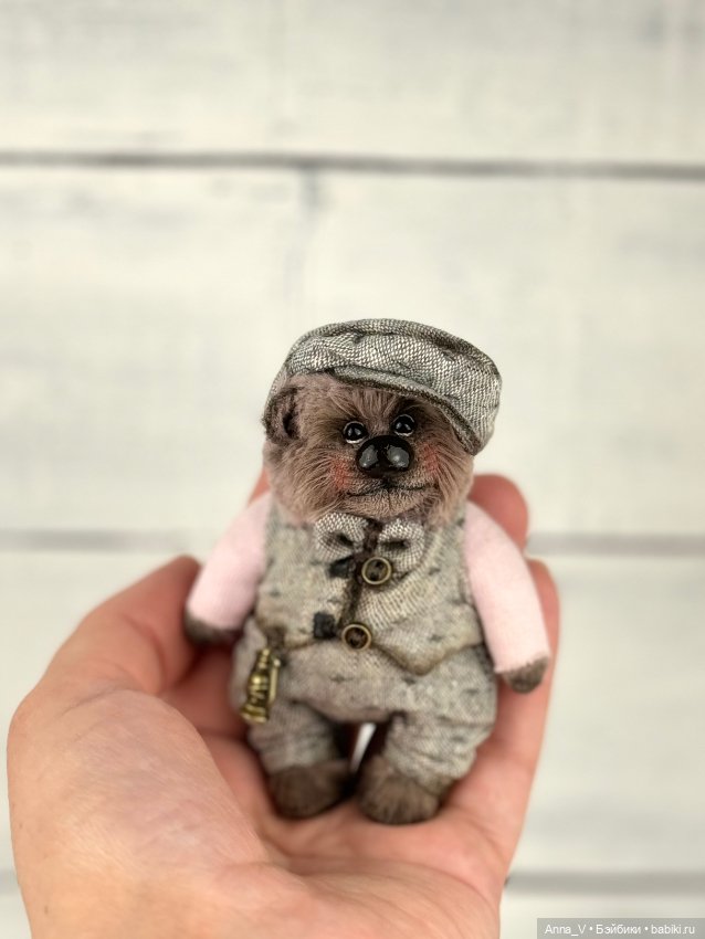 Тедди мишка Филипп — Авторские мишки Тедди и друзья: фото (фото 4)