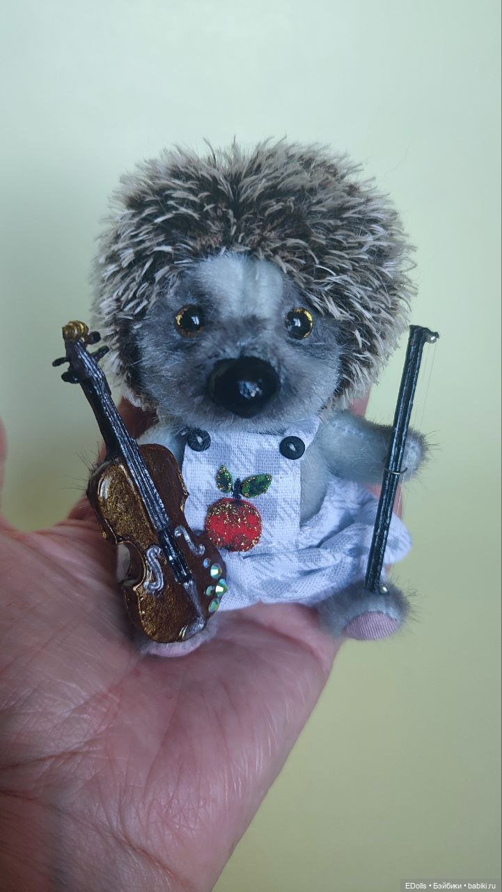 Маленький скрипач — Авторские мишки Тедди и друзья: фото (фото 2)