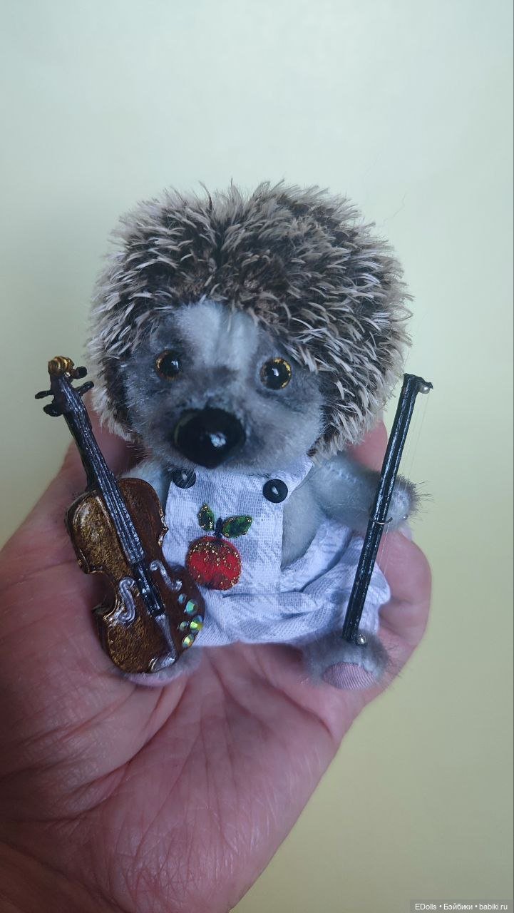 Маленький скрипач — Авторские мишки Тедди и друзья: фото (фото 3)