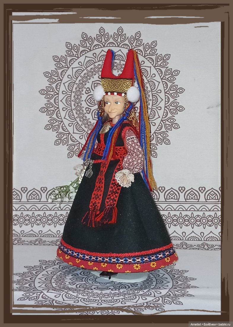 Наряд для Ягуши — Одежда и обувь для кукол своими руками: фото (фото 2)