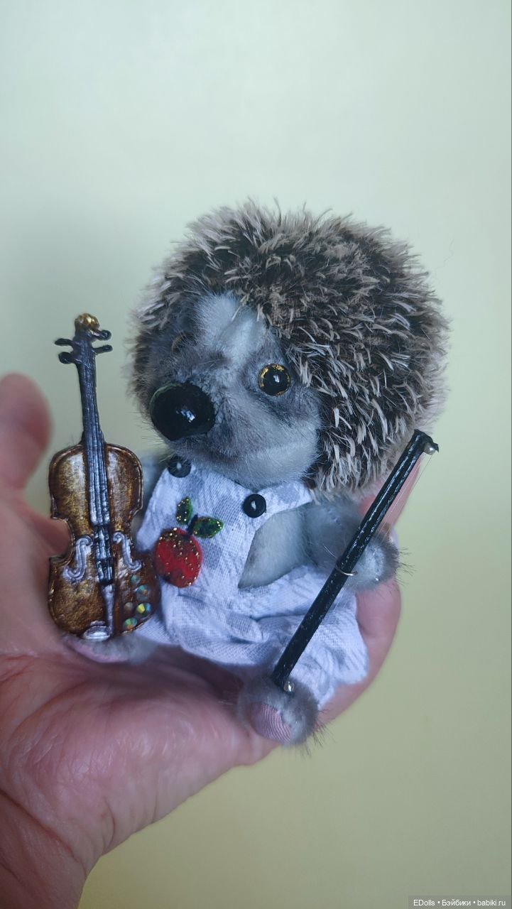 Маленький скрипач — Авторские мишки Тедди и друзья: фото