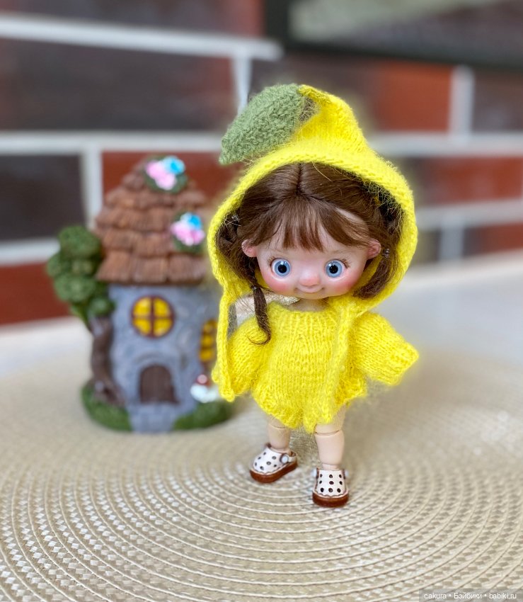 Вязанная одежда для куколок обитсу (фото 9)