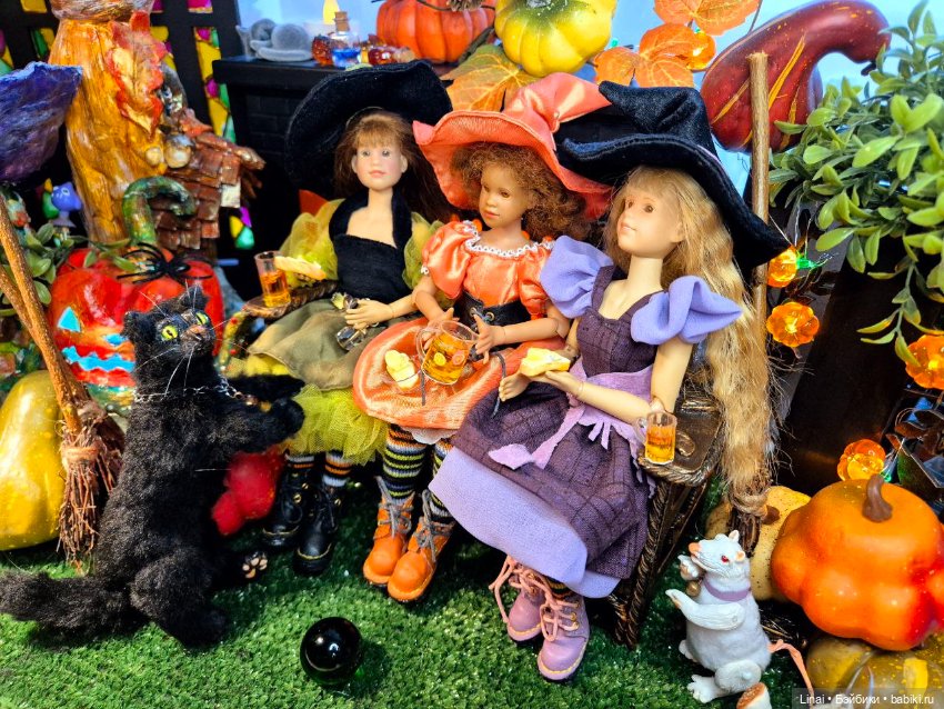 Три очень милых ведьмочки