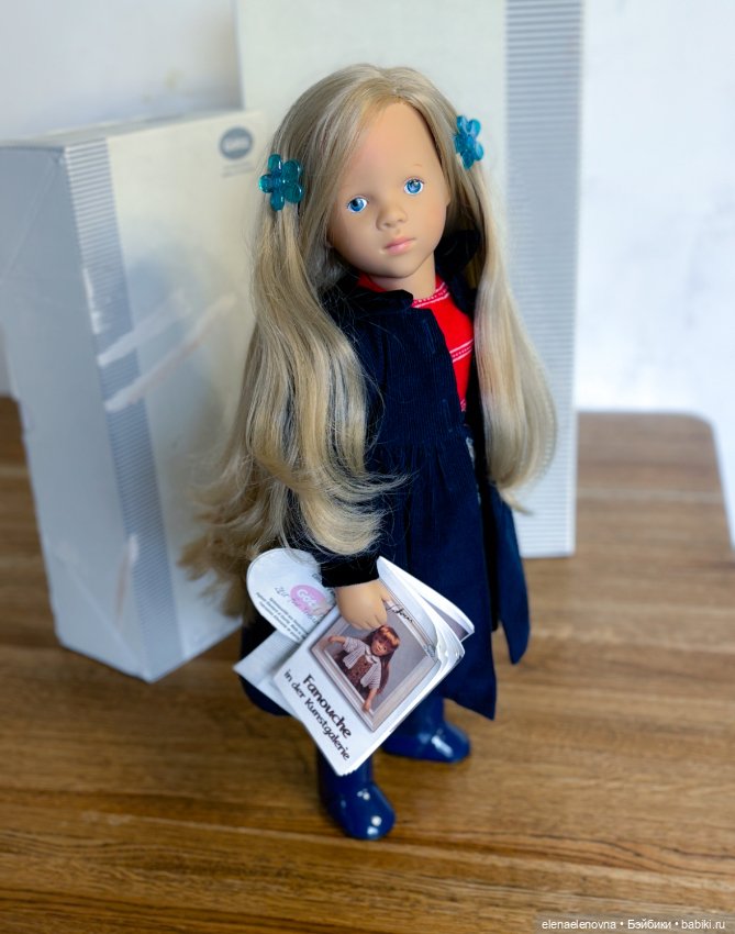 Каталоги Sylvia Natterer и Gotz за 1998-1999 и живые фото кукол