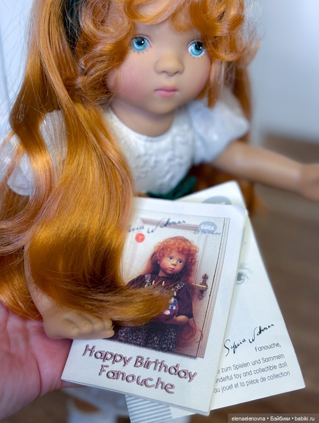 Каталоги Sylvia Natterer и Gotz за 1998-1999 и живые фото кукол (фото 7)