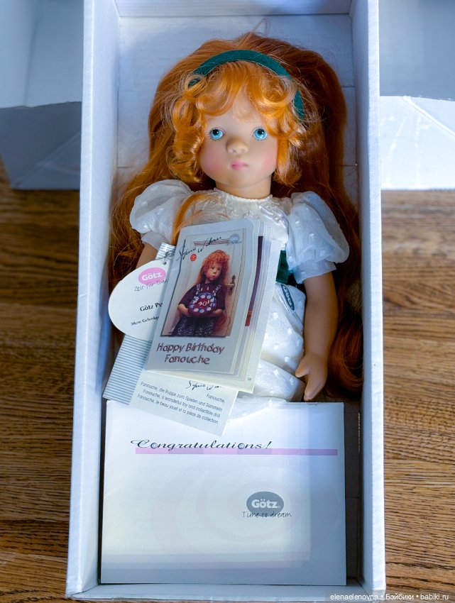 Каталоги Sylvia Natterer и Gotz за 1998-1999 и живые фото кукол (фото 9)