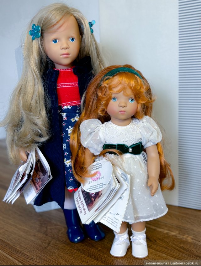 Каталоги Sylvia Natterer и Gotz за 1998-1999 и живые фото кукол