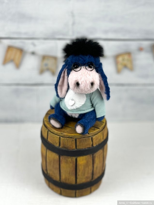 Тедди ослик Нэйт — Авторские мишки Тедди и друзья: фото (фото 5)