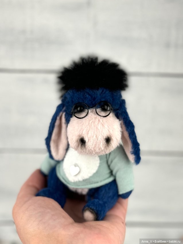 Тедди ослик Нэйт — Авторские мишки Тедди и друзья: фото (фото 4)