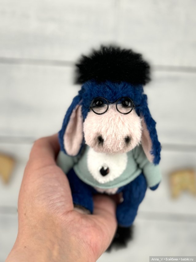Тедди ослик Нэйт — Авторские мишки Тедди и друзья: фото (фото 2)