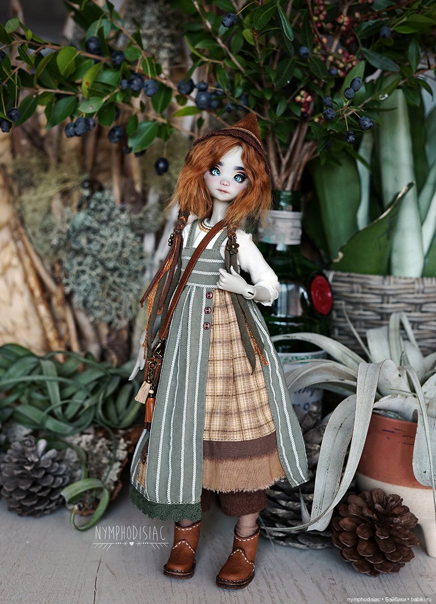 Очень деловая гномочка — Куклы Atelier Momoni (Момони): авторские BJD (БЖД) (фото 5)