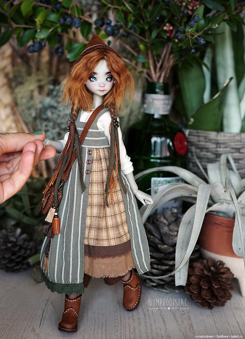 Очень деловая гномочка — Куклы Atelier Momoni (Момони): авторские BJD (БЖД)