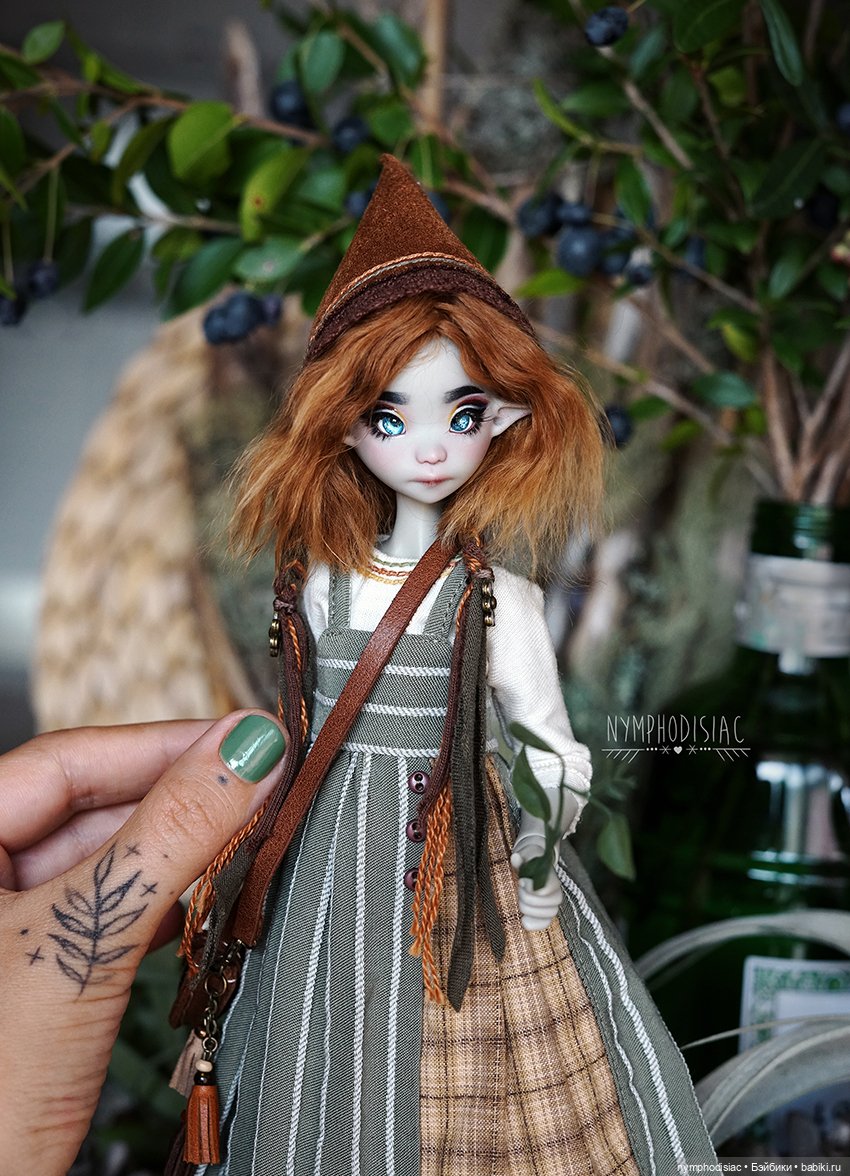 Очень деловая гномочка — Куклы Atelier Momoni (Момони): авторские BJD (БЖД) (фото 2)