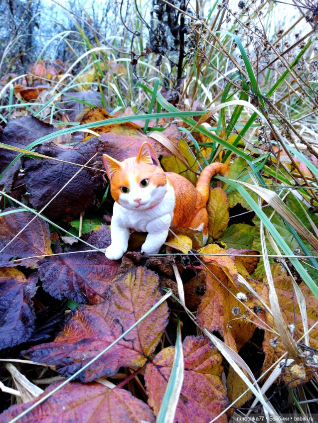 Кот выходит на тропу — Интересные игрушки и фигурки (разное): редкие