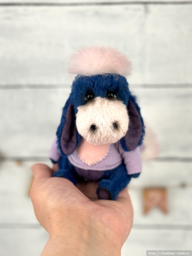 Тедди ослик Иа — Авторские мишки Тедди и друзья: фото (фото 5)