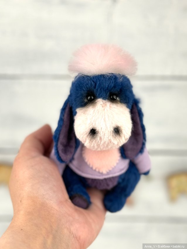 Тедди ослик Иа — Авторские мишки Тедди и друзья: фото (фото 2)