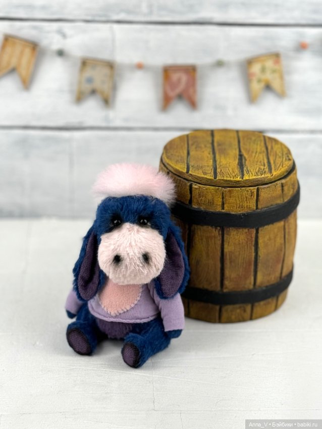 Тедди ослик Иа — Авторские мишки Тедди и друзья: фото (фото 6)