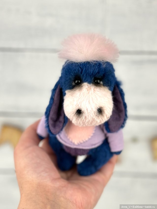 Тедди ослик Иа — Авторские мишки Тедди и друзья: фото (фото 4)