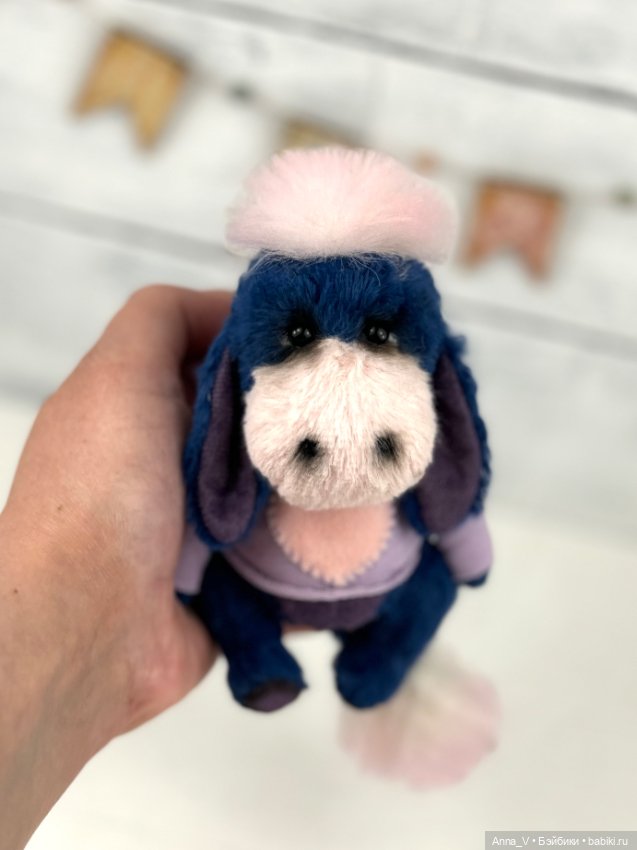 Тедди ослик Иа — Авторские мишки Тедди и друзья: фото (фото 3)