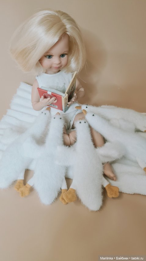 Гуси-обнимуси — Куклы Paola Reina (Паола Рейна): новинки (фото 2)
