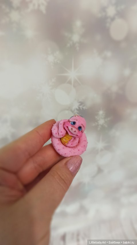 Символ 2025 года змейки — Лепка авторских игрушек и папье (фото 8)