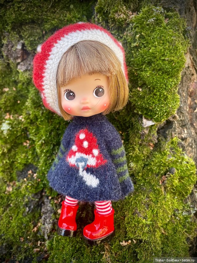 Мой маленький Мухоморчик (mini cherry doll)