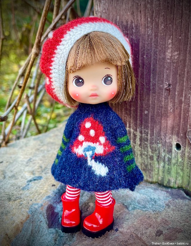Мой маленький Мухоморчик (mini cherry doll)