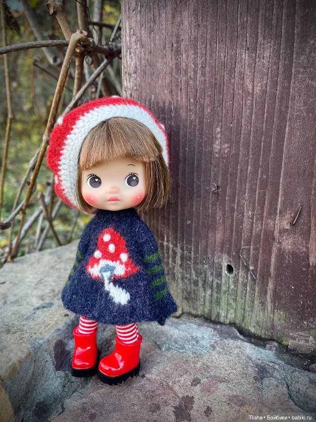 Мой маленький Мухоморчик (mini cherry doll)