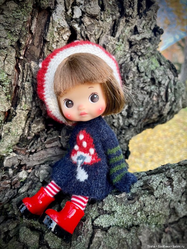 Мой маленький Мухоморчик (mini cherry doll)