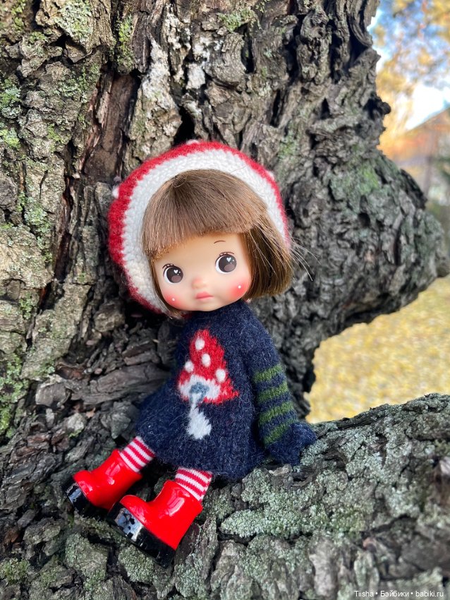 Мой маленький Мухоморчик (mini cherry doll)