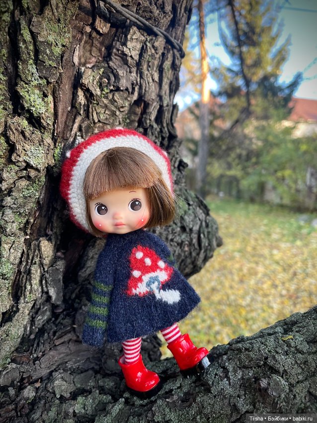 Мой маленький Мухоморчик (mini cherry doll)