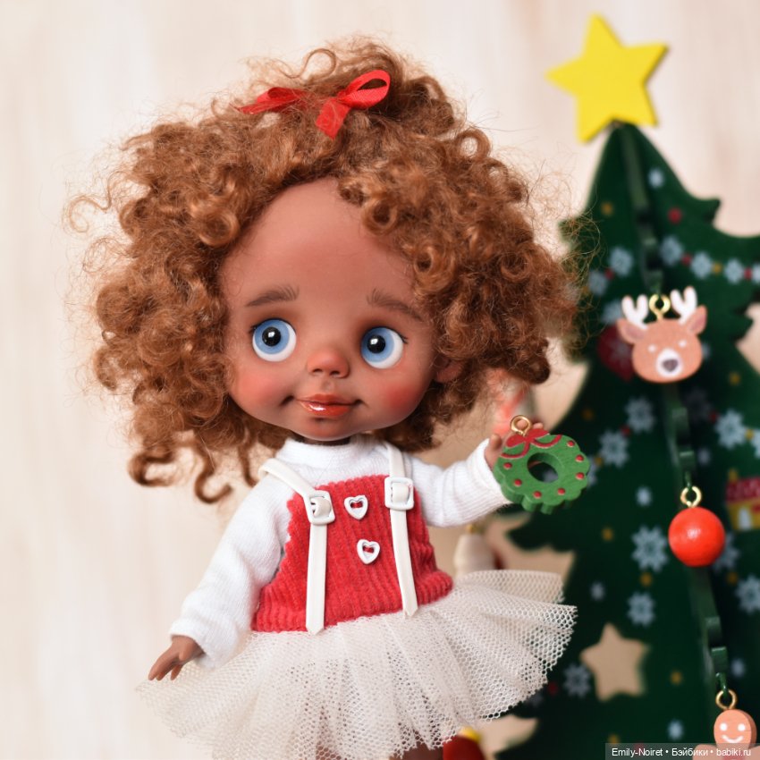 Дина и ёлочка — Домашние фото авторских кукол: личные коллекции (фото 7)