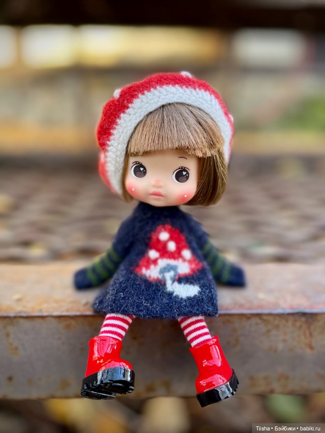 Мой маленький Мухоморчик (mini cherry doll)