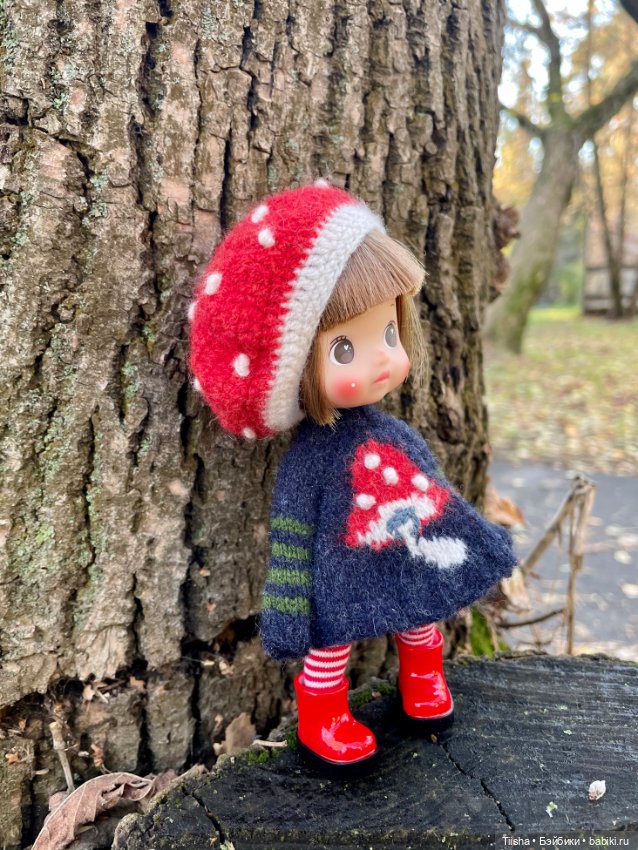 Мой маленький Мухоморчик (mini cherry doll) (фото 6)