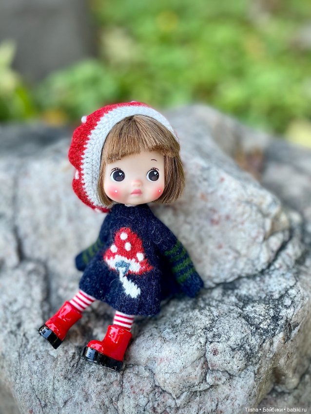 Мой маленький Мухоморчик (mini cherry doll) (фото 8)