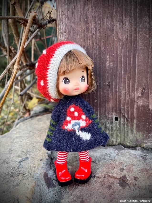 Мой маленький Мухоморчик (mini cherry doll)