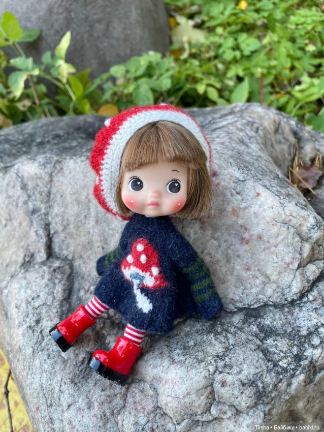 Мой маленький Мухоморчик (mini cherry doll)