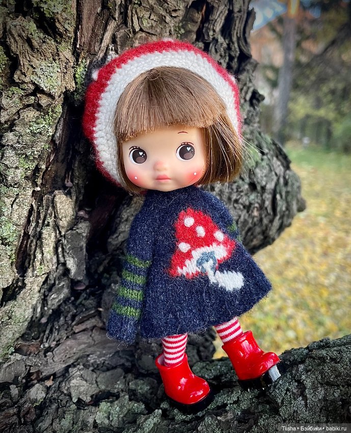 Мой маленький Мухоморчик (mini cherry doll)