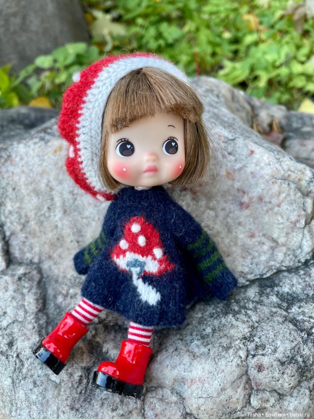 Мой маленький Мухоморчик (mini cherry doll) (фото 10)