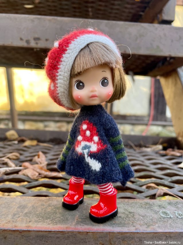 Мой маленький Мухоморчик (mini cherry doll) (фото 4)