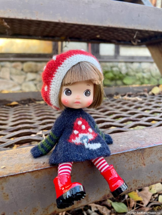 Мой маленький Мухоморчик (mini cherry doll) (фото 2)