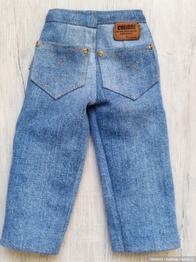 Стильные джинсики для Ханночки ГОТЦ 50 см (фото 10)