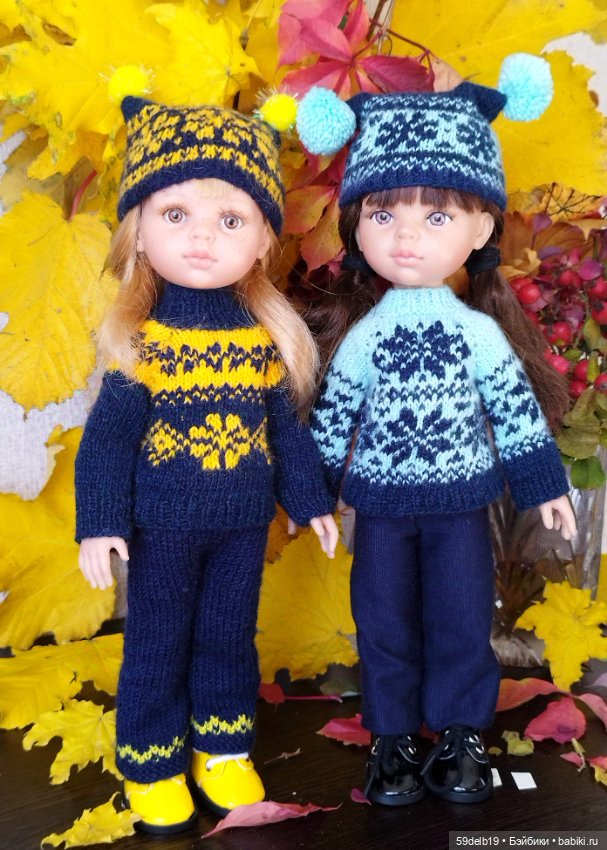Ещё теплый яркий ноябрь — Одежда и обувь для кукол своими руками: фото (фото 9)