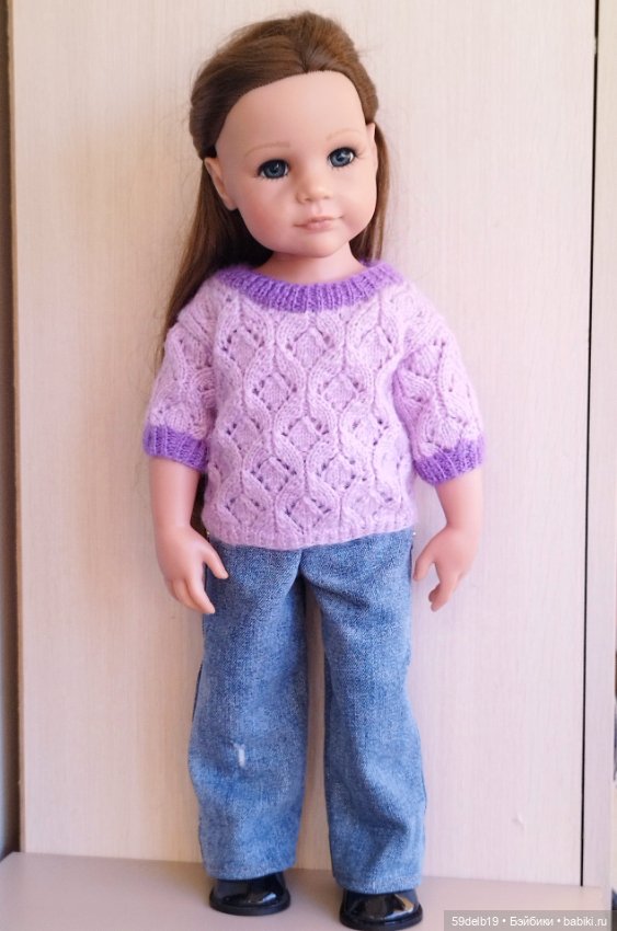 Стильные джинсики для Ханночки ГОТЦ 50 см (фото 7)